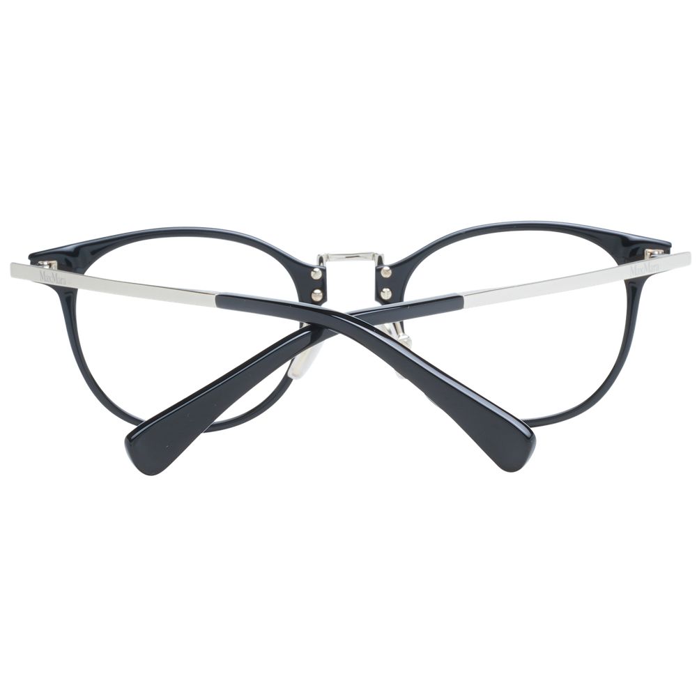 Max Mara Black Plastic Glasses (Frames) - Image 3