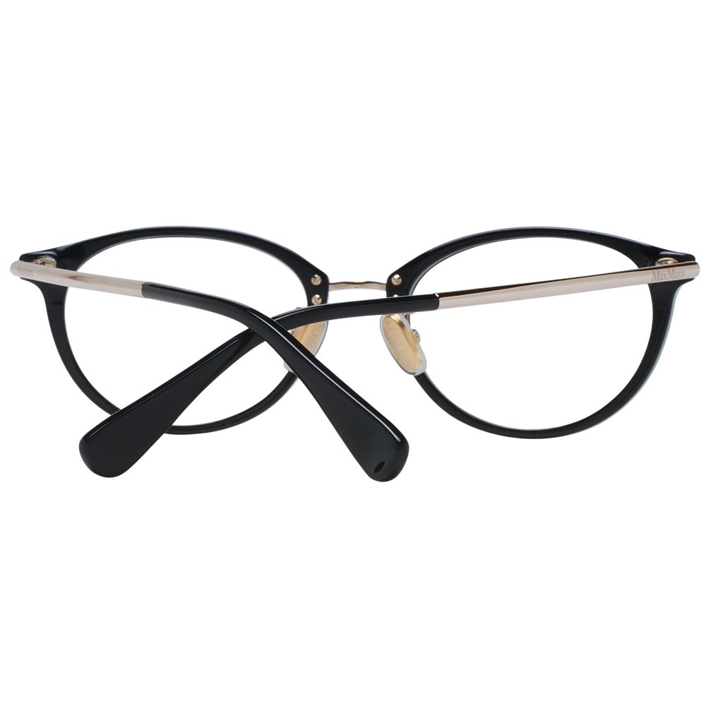 Max Mara Black Plastic Glasses (Frames) - Image 3