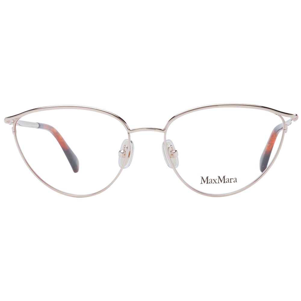 Max Mara Rose Gold Metal Glasses (Frames) - Image 2