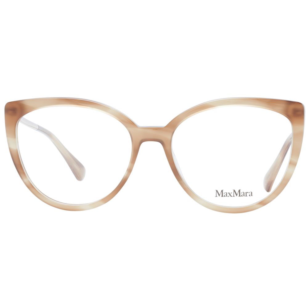 Max Mara Brown Plastic Glasses (Frames) - Image 2
