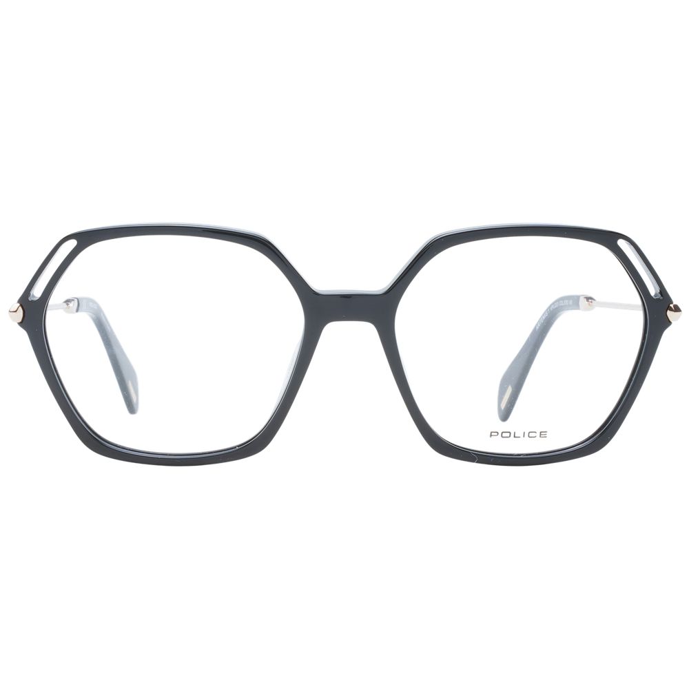 Police Black Acetate & Plastic Glasses (Frames) - Image 2