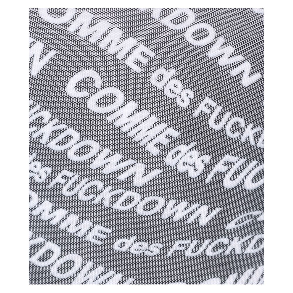 Comme Des Fuckdown Black Polyester Tops & T-Shirt - Image 3