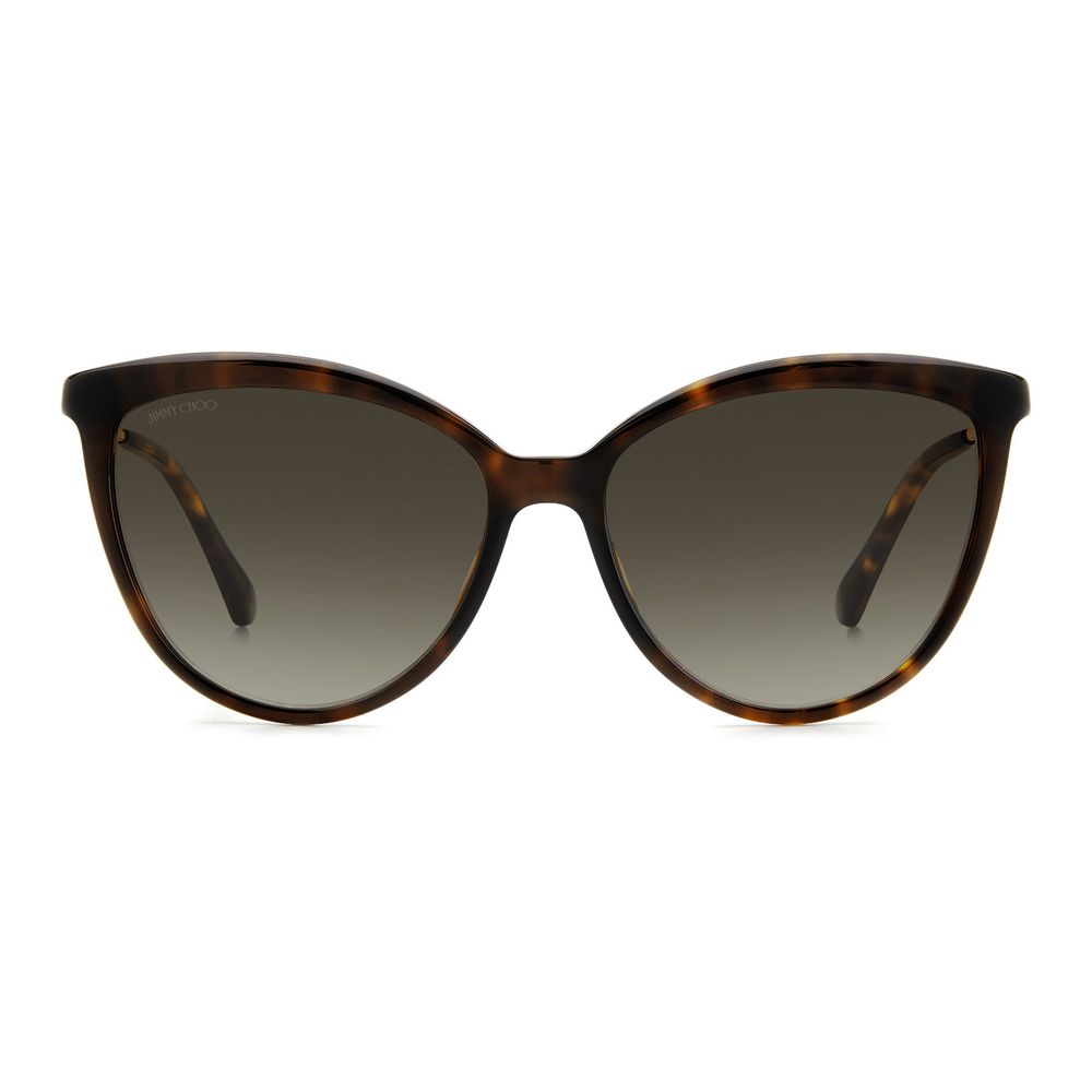 Jimmy Choo Brown Metal Sunglasses - Image 2