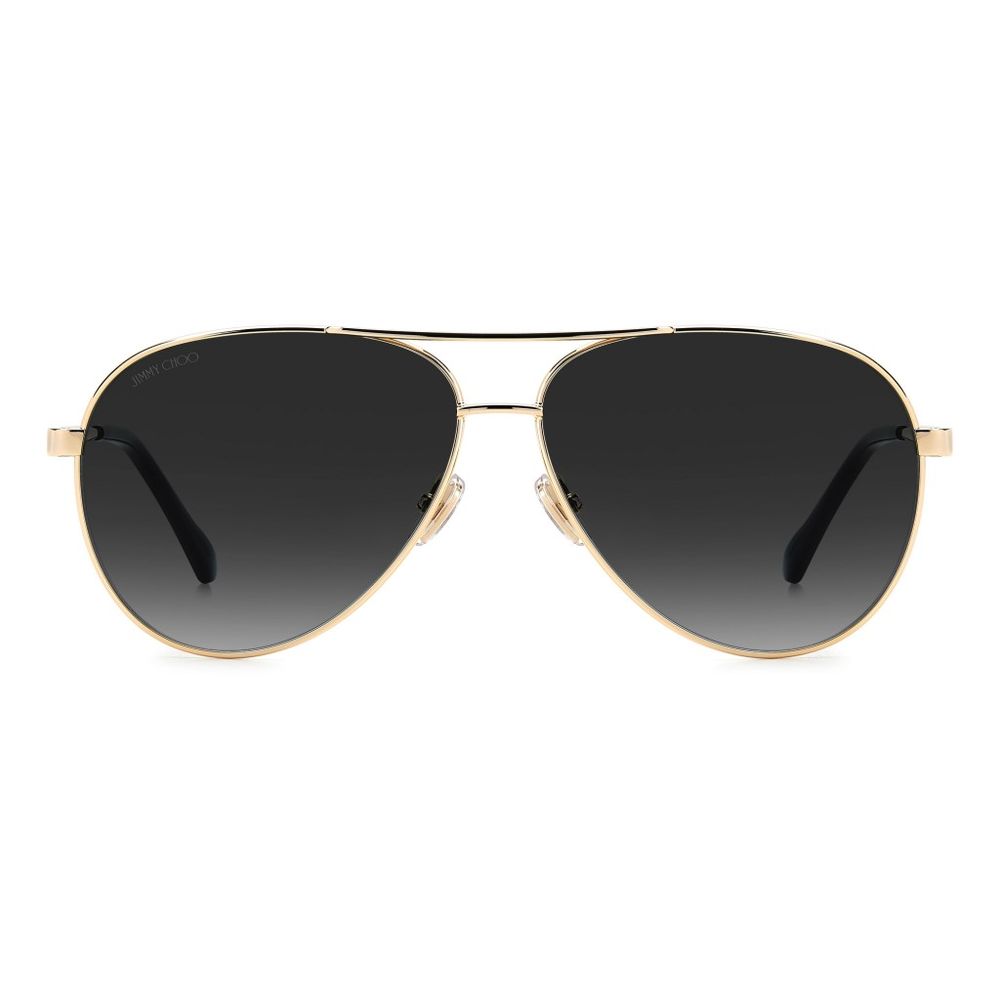 Jimmy Choo Gold Metal Sunglasses - Image 2