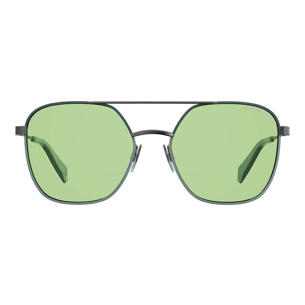 Polaroid Green Metal Sunglasses - Image 2