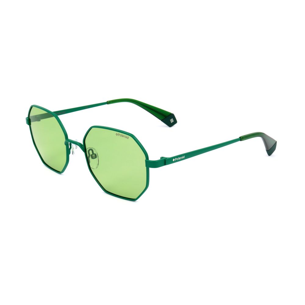 Polaroid Green Metal Sunglasses - Image 2