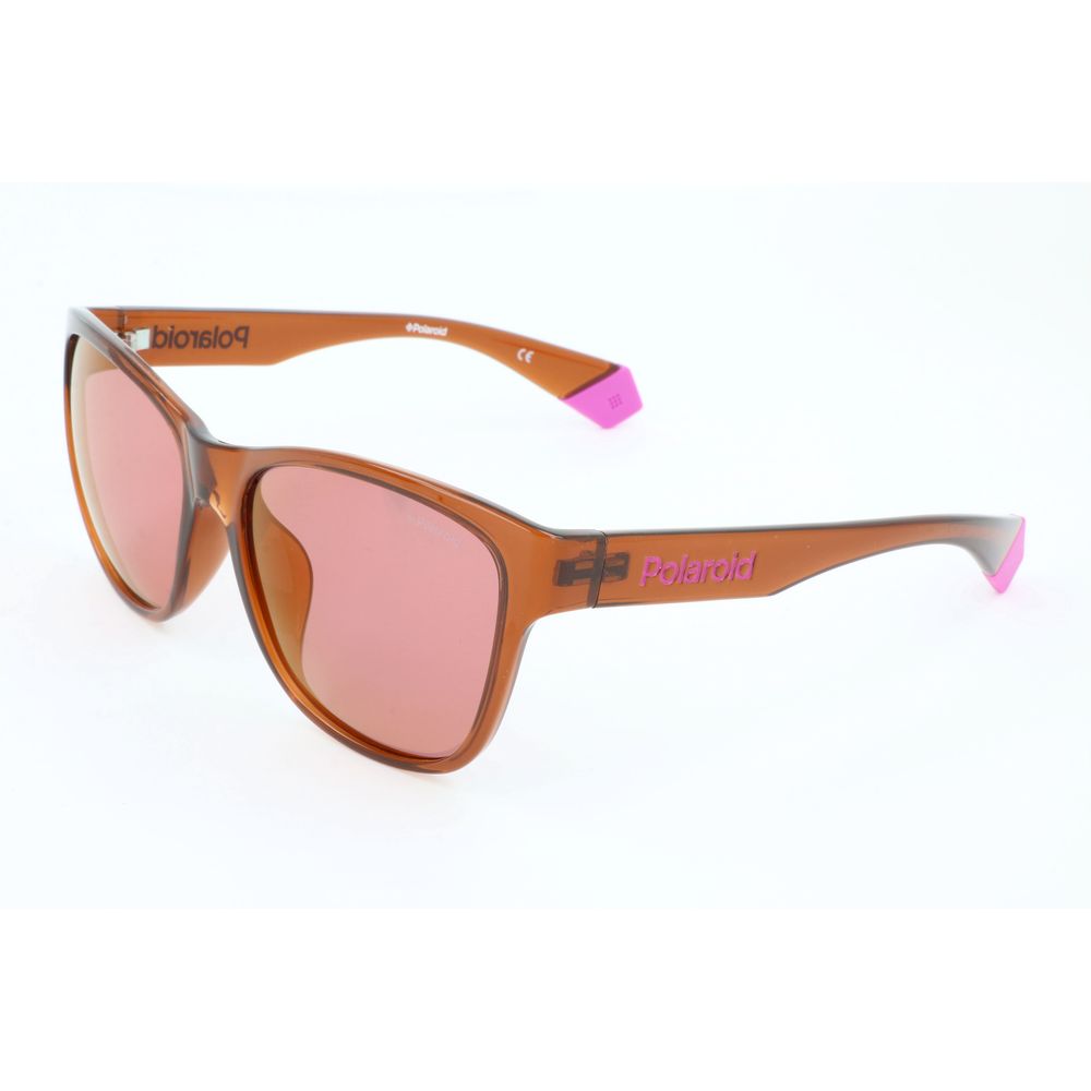 Polaroid Brown Polycarbonate Sunglasses - Image 2