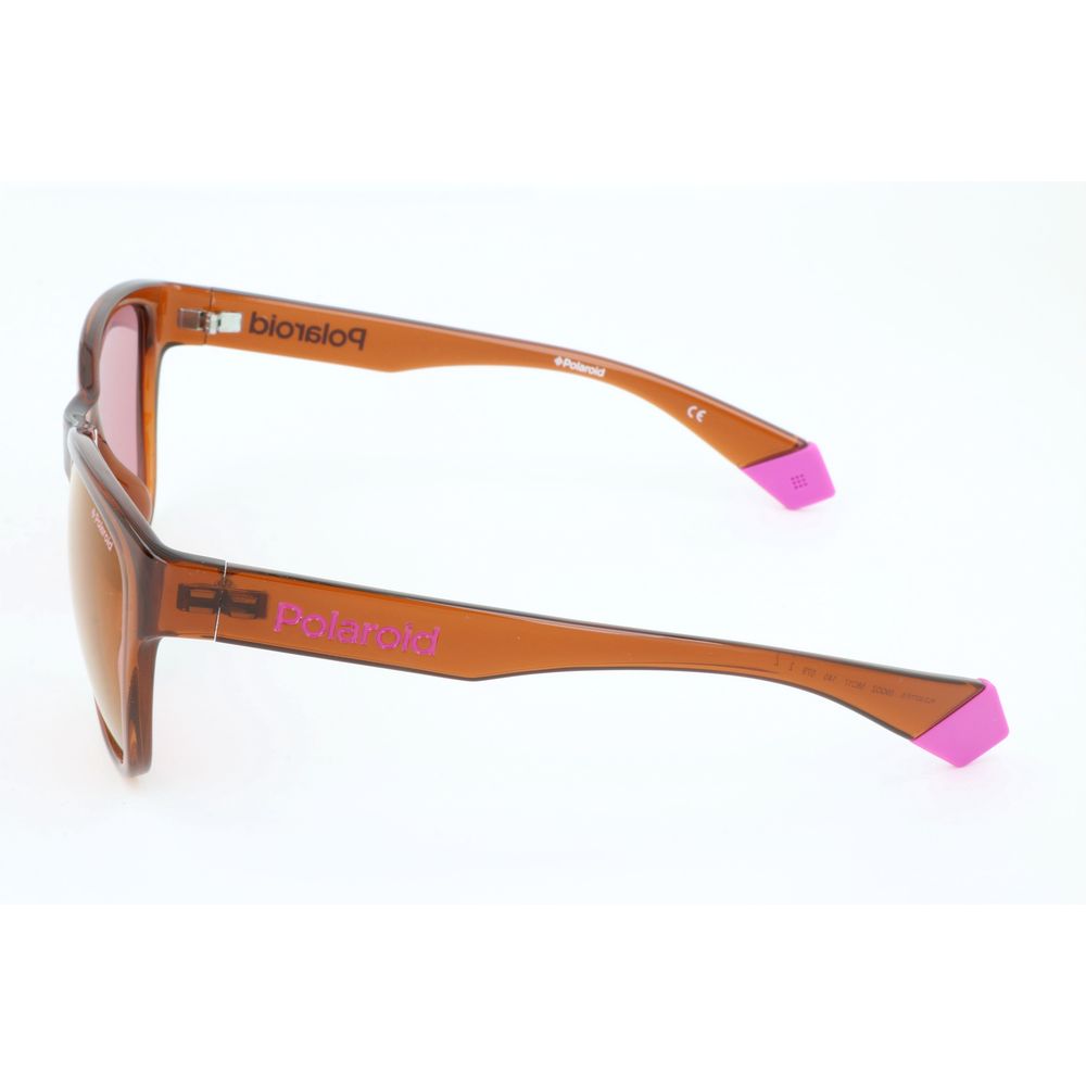 Polaroid Brown Polycarbonate Sunglasses - Image 3