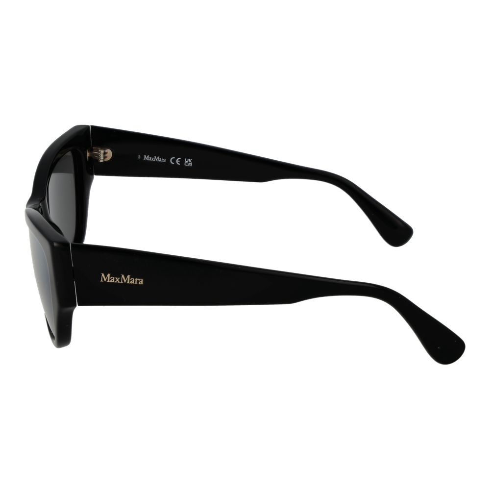 Max Mara Black Women Sunglass - Image 4