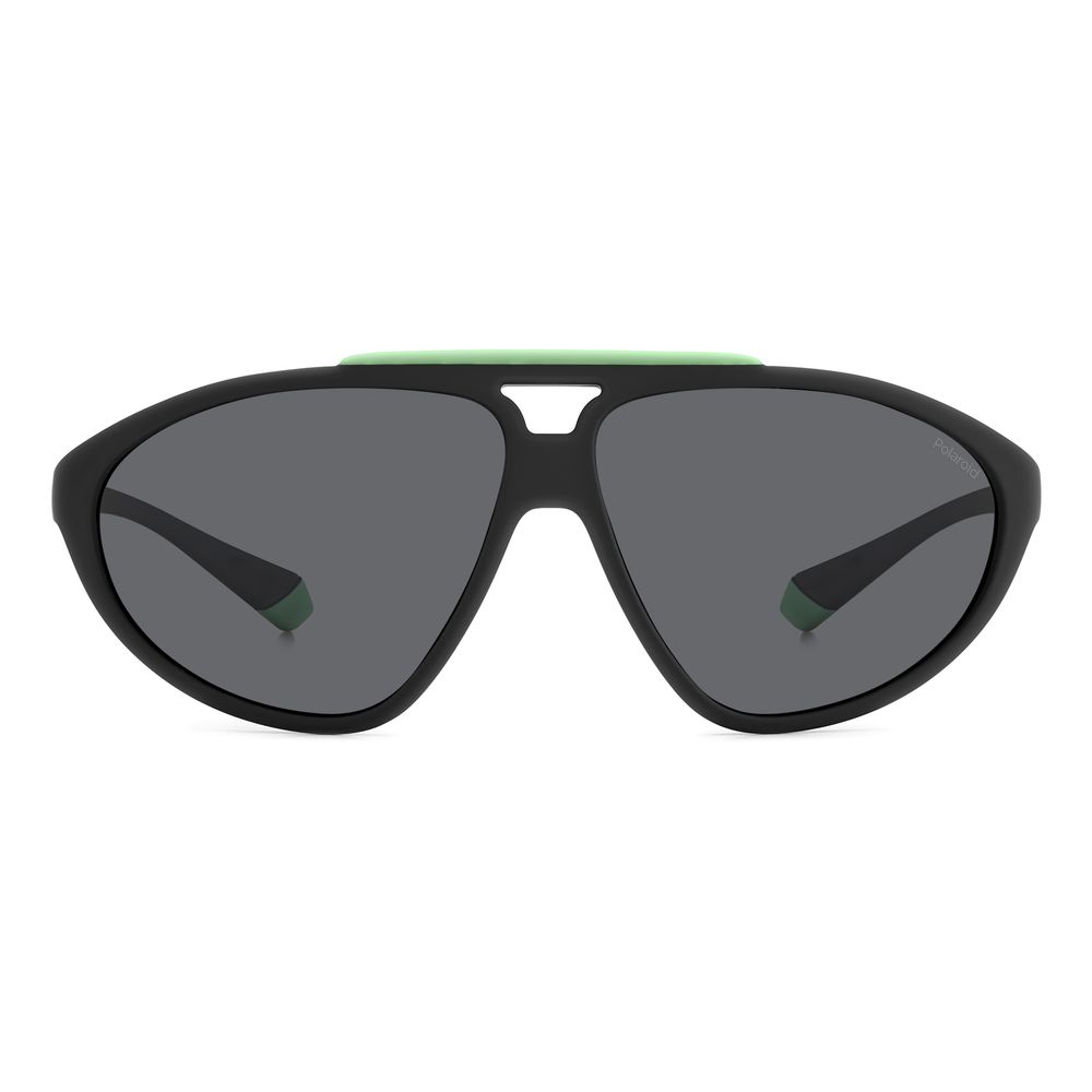 Polaroid Black Rubber Sunglasses - Image 2