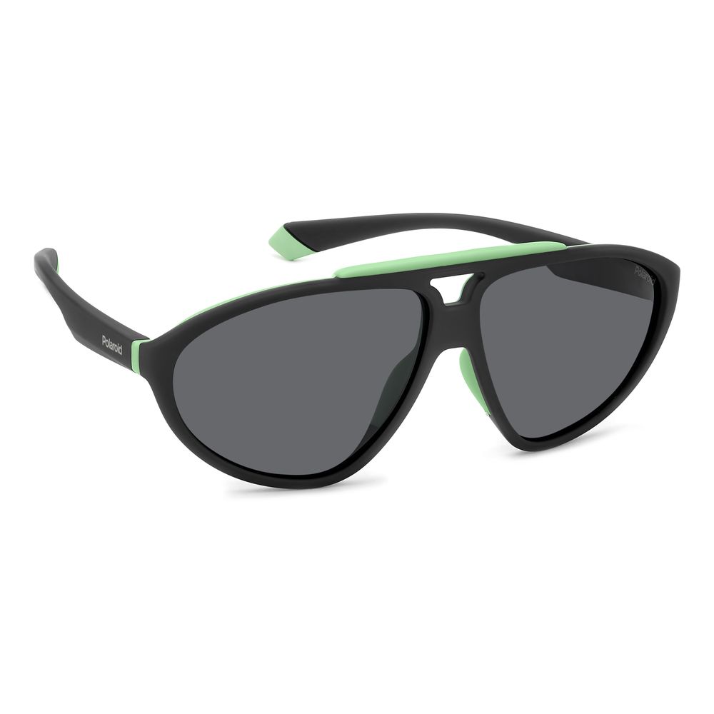 Polaroid Black Rubber Sunglasses - Image 3