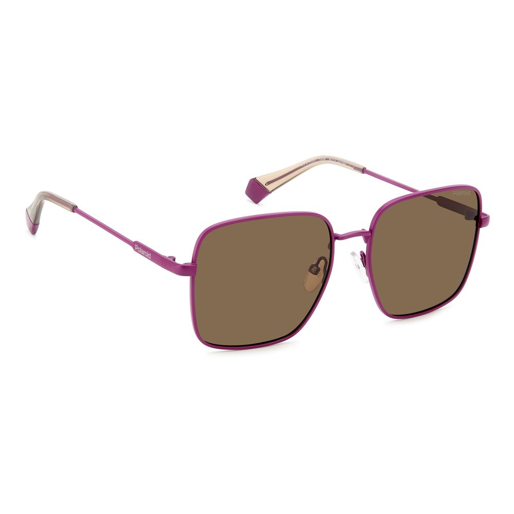 Polaroid Purple Metal Sunglasses - Image 3