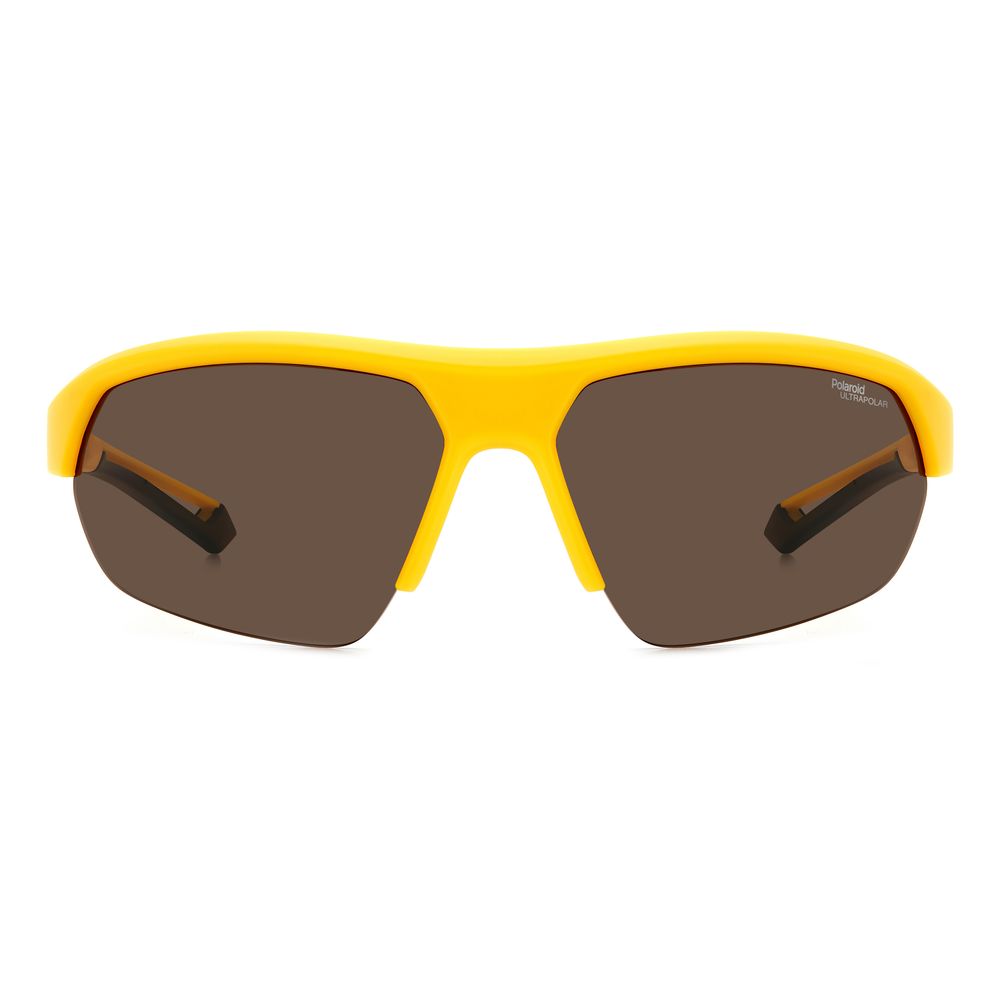 Polaroid Yellow Resin Sunglasses - Image 2
