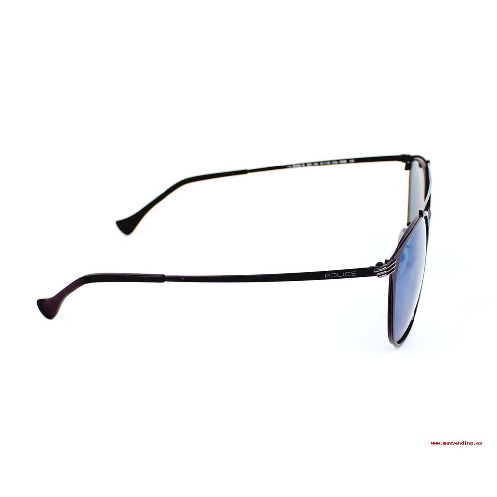 Police Black Metal Sunglasses - Image 3