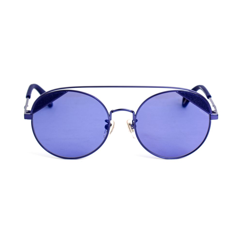 Police Blue Metal Sunglasses - Image 2