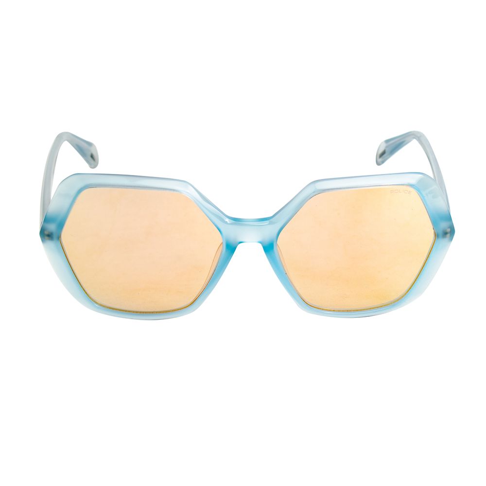 Police Blue Injected Sunglasses - Image 2