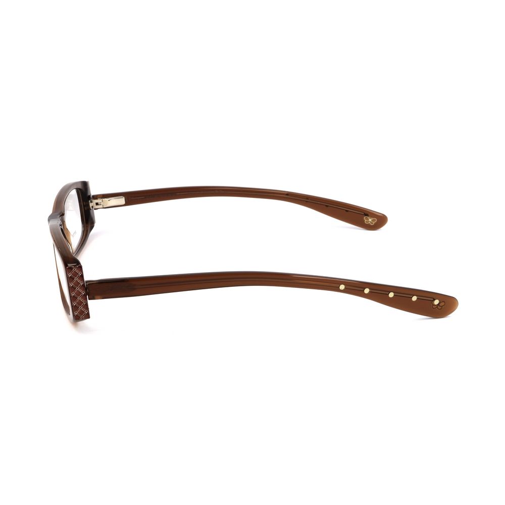 Bottega Veneta Brown Acetate Glasses (Frames) - Image 3