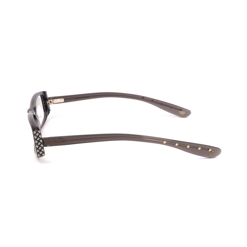 Bottega Veneta Gray Acetate Glasses (Frames) - Image 3