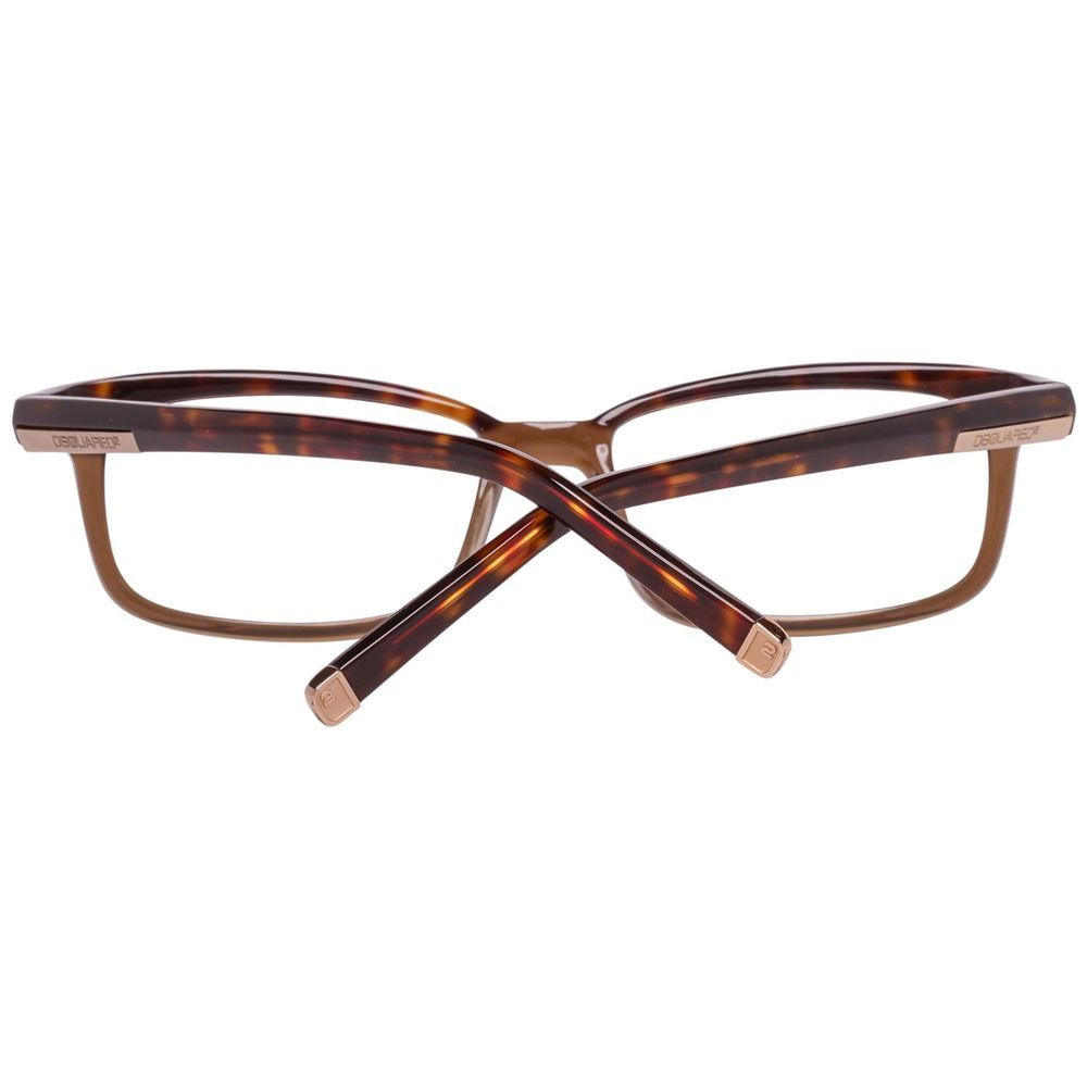 Dsquared² Brown Plastic Frames - Image 3