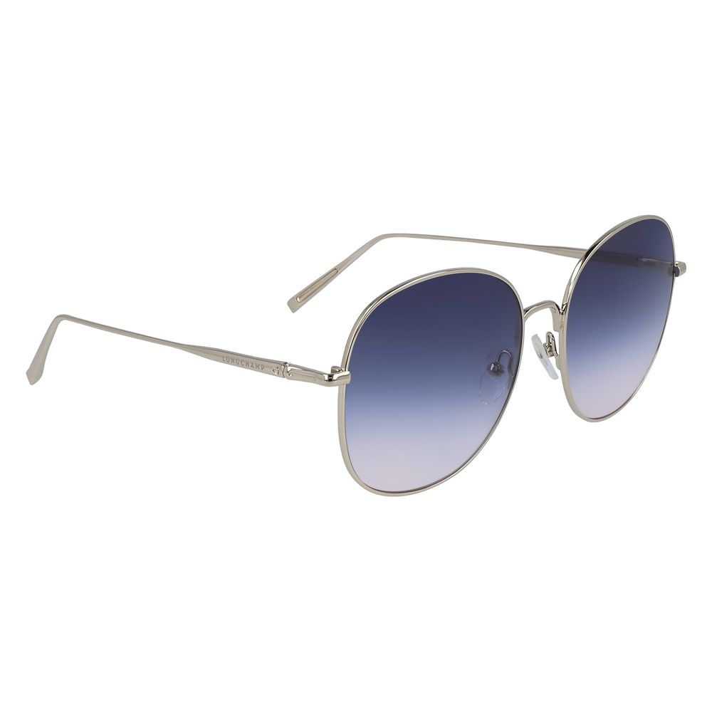 Longchamp Gold Metal Sunglasses - Image 2