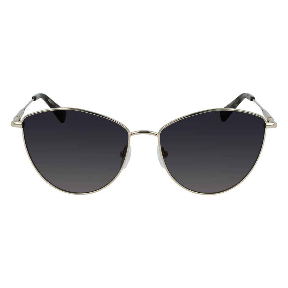 Longchamp Gold Metal Sunglasses - Image 2