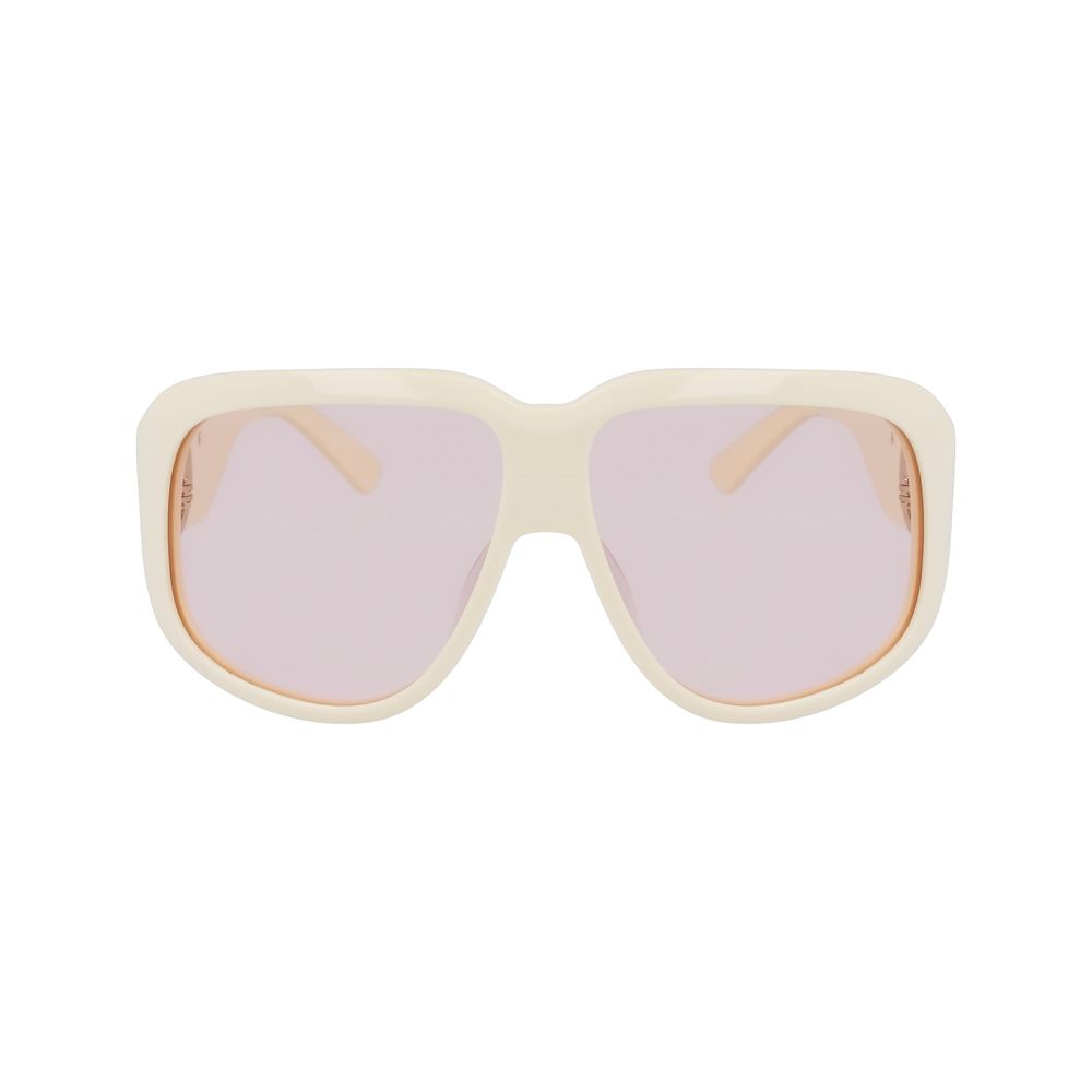 Longchamp White Acetate Sunglasses - Image 2