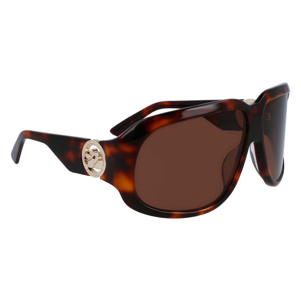 Longchamp Brown Acetate Sunglasses - Image 3