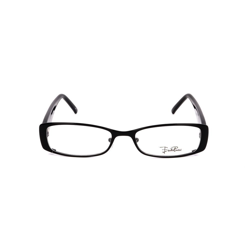 Emilio Pucci Black Metal Glasses (Frames) - Image 2