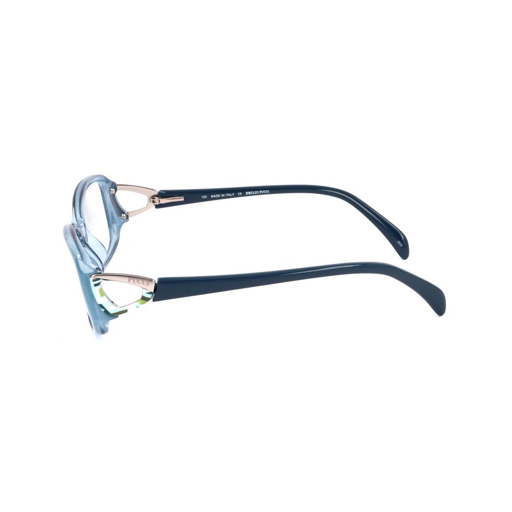 Emilio Pucci Blue Plastic Frames - Image 3