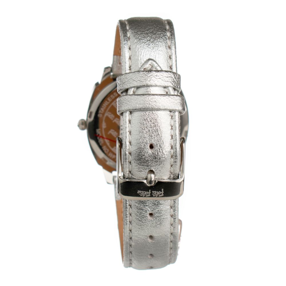 Folli Follie Gray Leather Watch - Image 2
