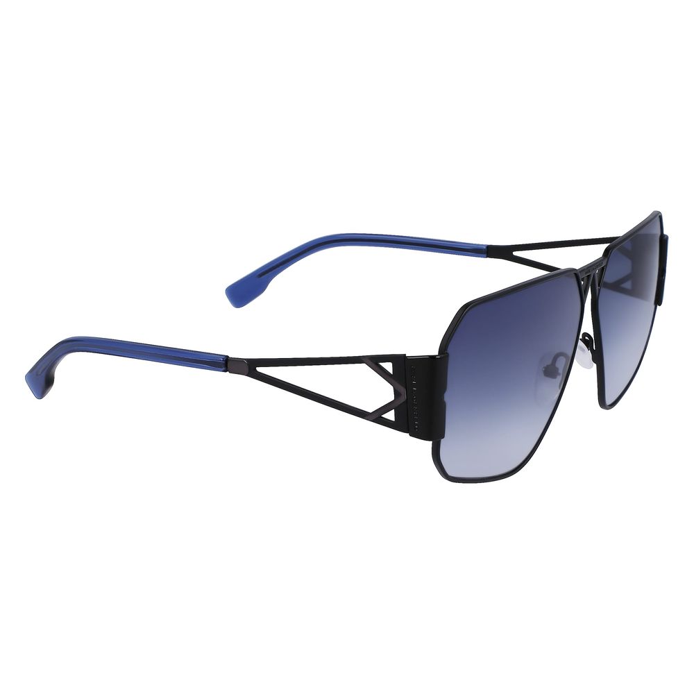 Karl Lagerfeld Black Metal Sunglasses - Image 3