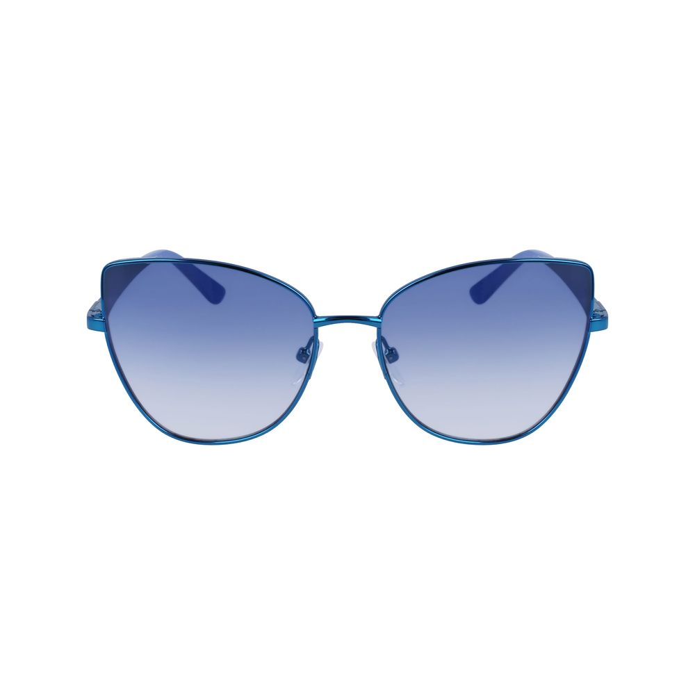 Karl Lagerfeld Blue Metal Sunglasses - Image 2