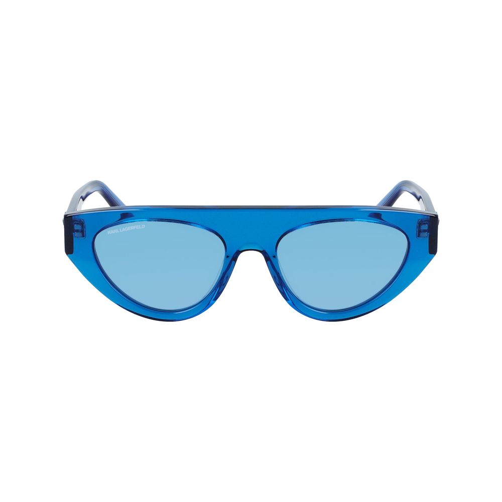 Karl Lagerfeld Blue Acetate Sunglasses - Image 2