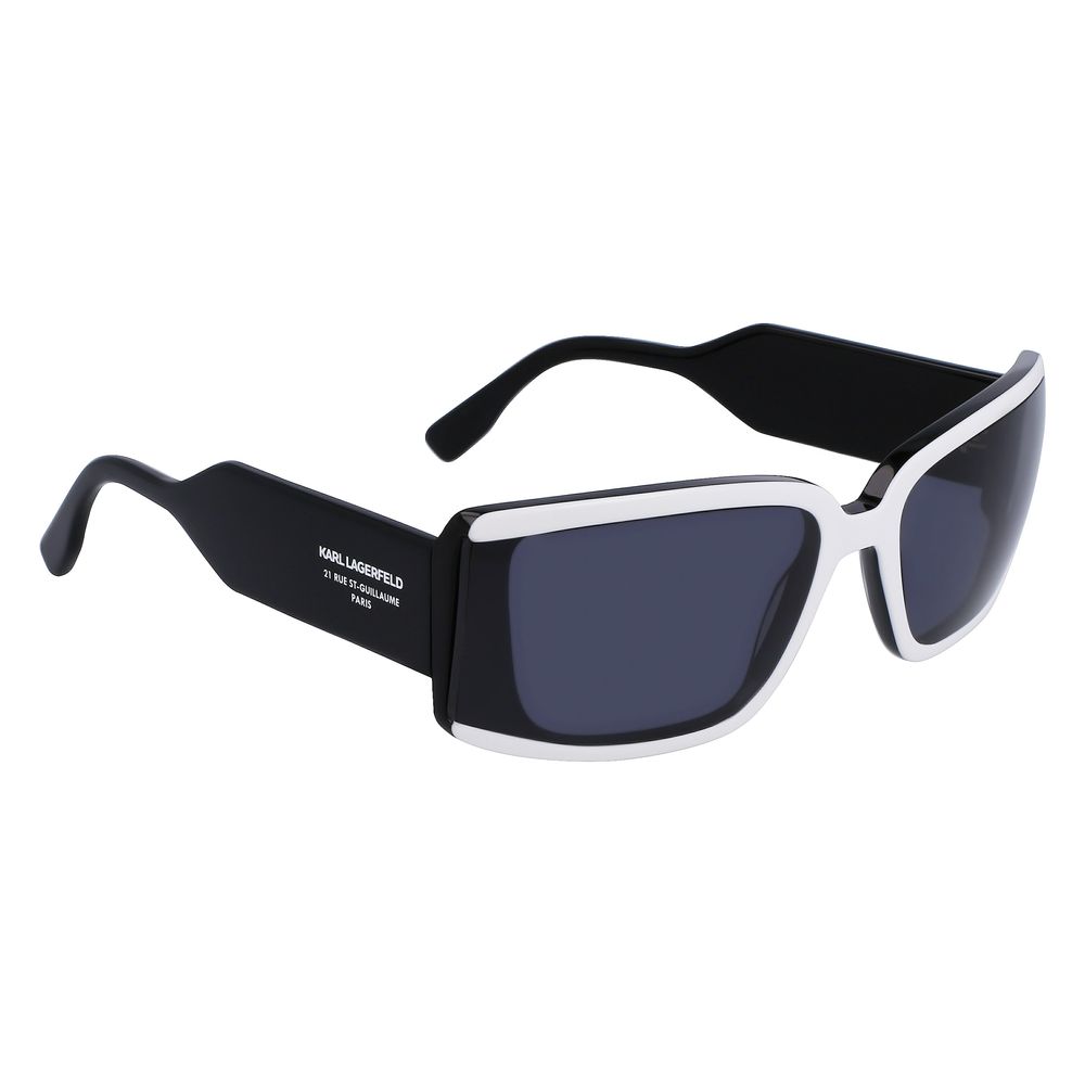 Karl Lagerfeld Black Acetate Sunglasses - Image 3