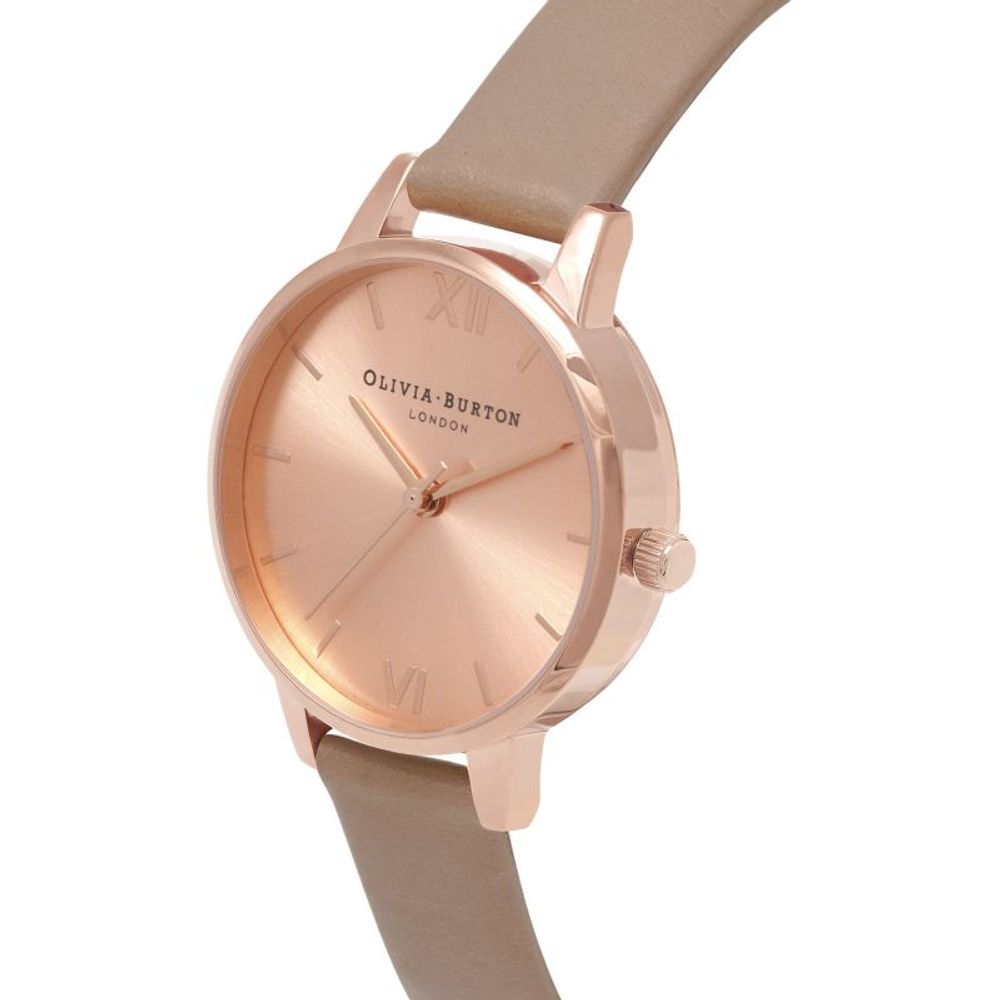 Olivia Burton Brown Artificial Leather Watch - Image 2