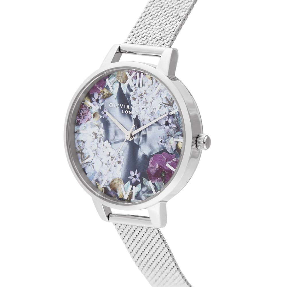 Olivia Burton Silver Stainless Steel Dress Watch - Image 2