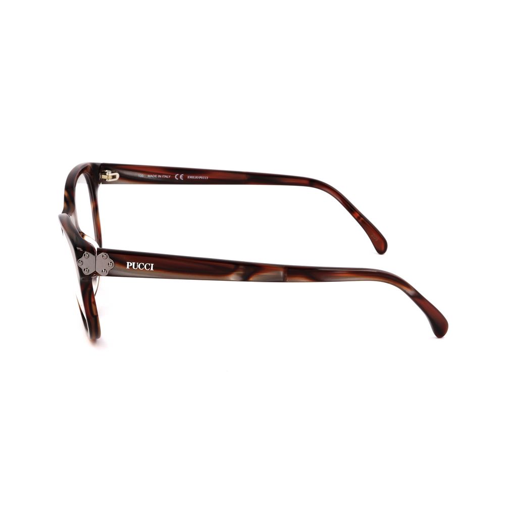 Emilio Pucci Red Plastic Glasses (Frames) - Image 3