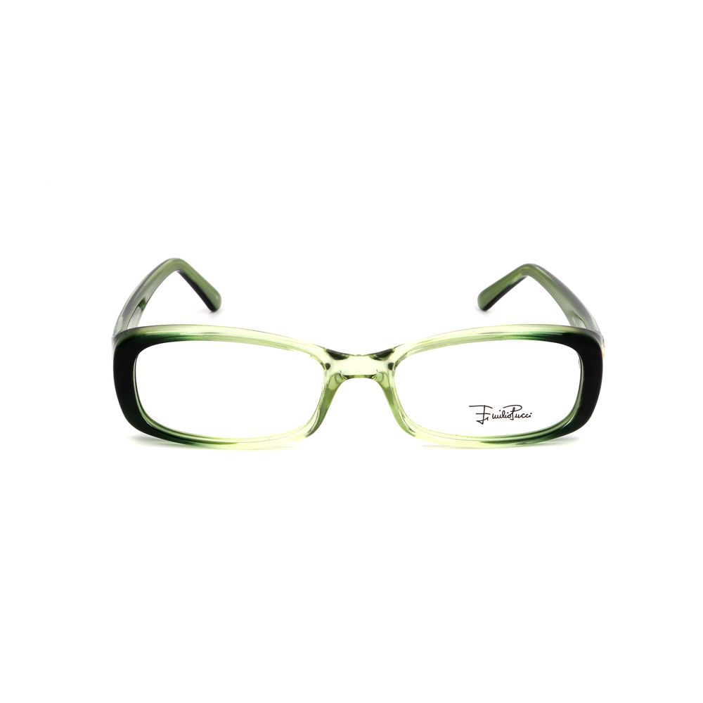 Emilio Pucci Green Plastic Glasses (Frames) - Image 2