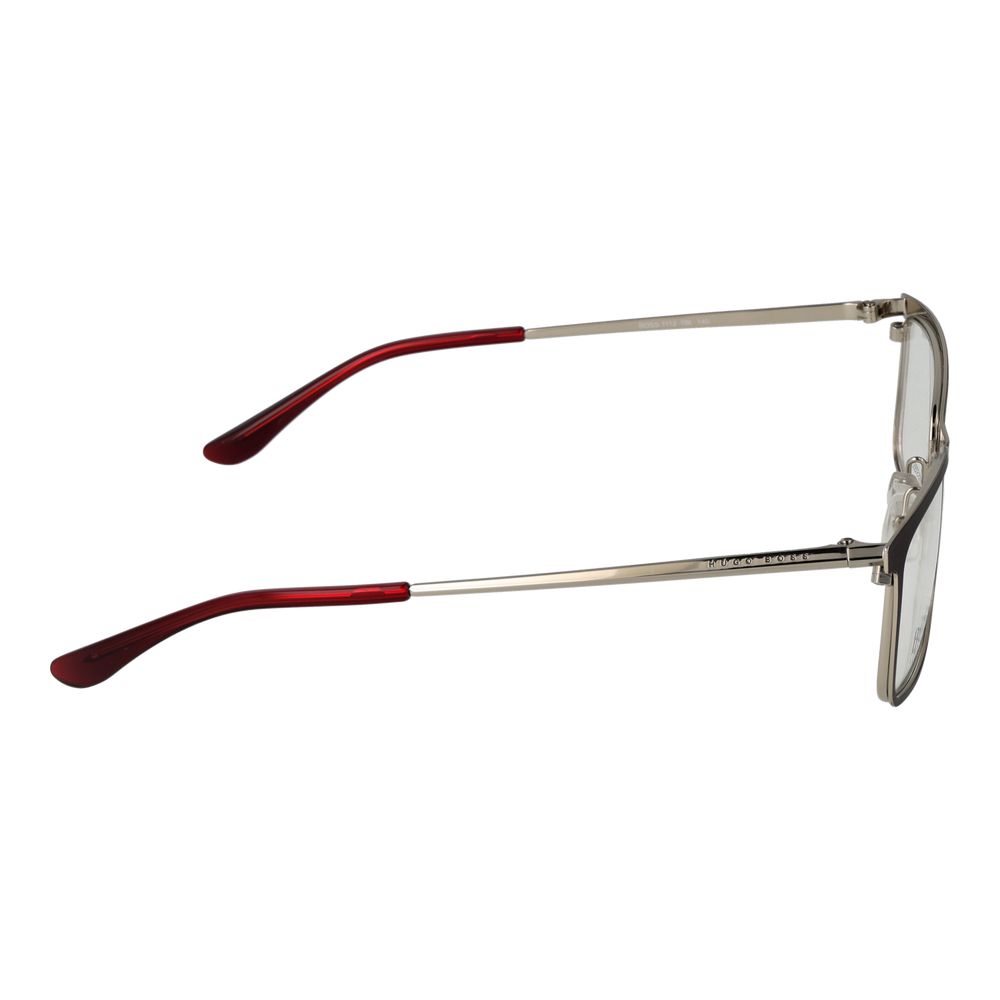 Hugo Boss Burgundy Stainless Steel Glasses (Frames) - Image 5