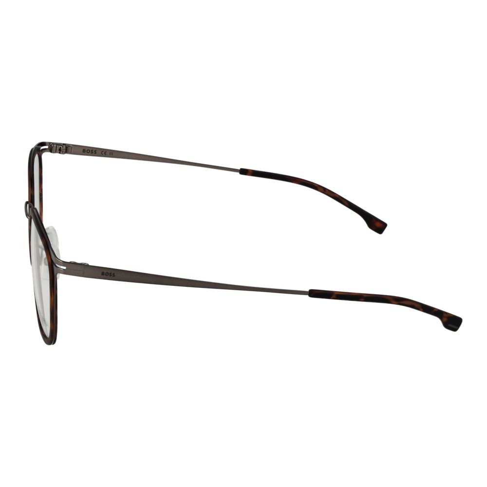 Hugo Boss Brown Stainless Steel Glasses (Frames) - Image 4