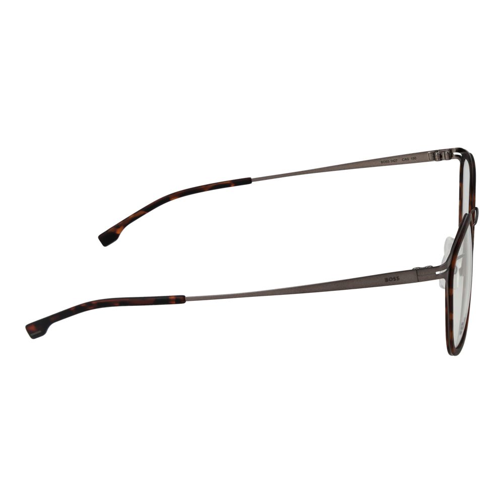 Hugo Boss Brown Stainless Steel Glasses (Frames) - Image 5