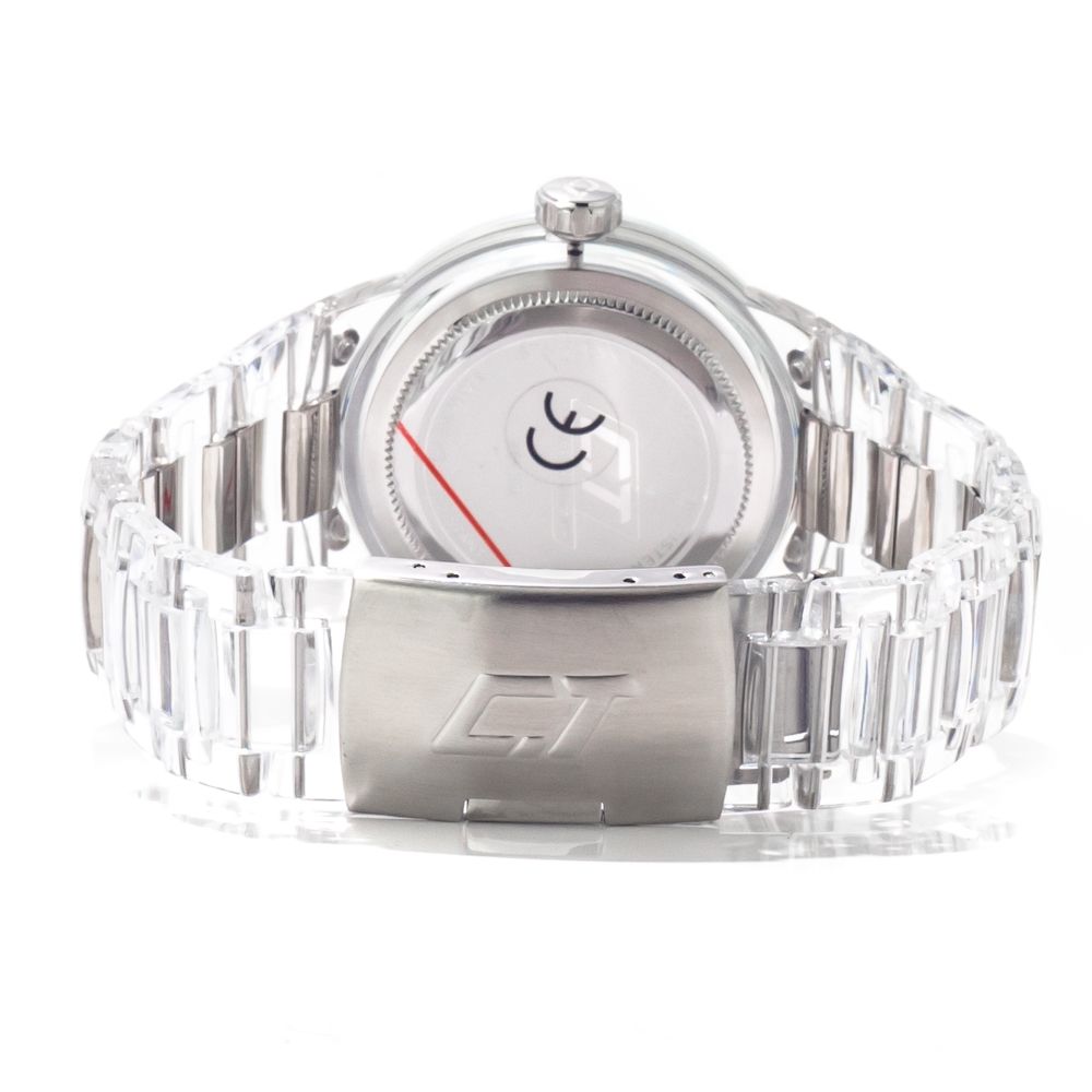 Chronotech Transparent Polycarbonate Dress Watch - Image 2