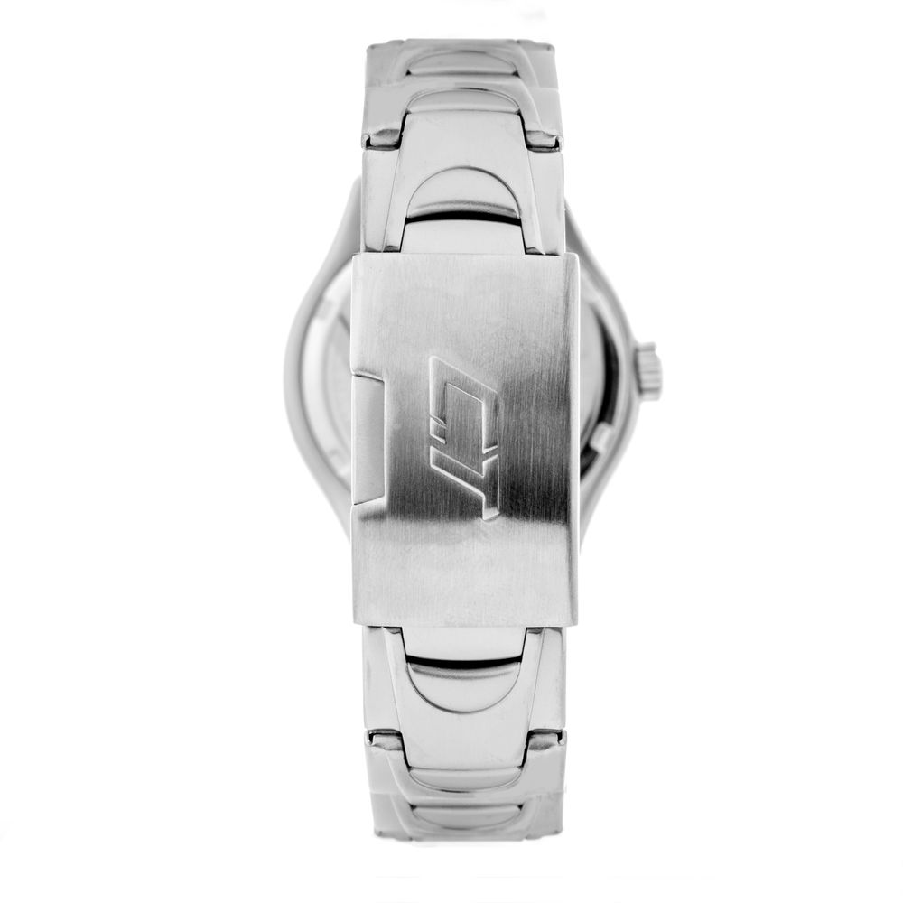 Chronotech Silver Stainless Steel Dress Watch - Image 2