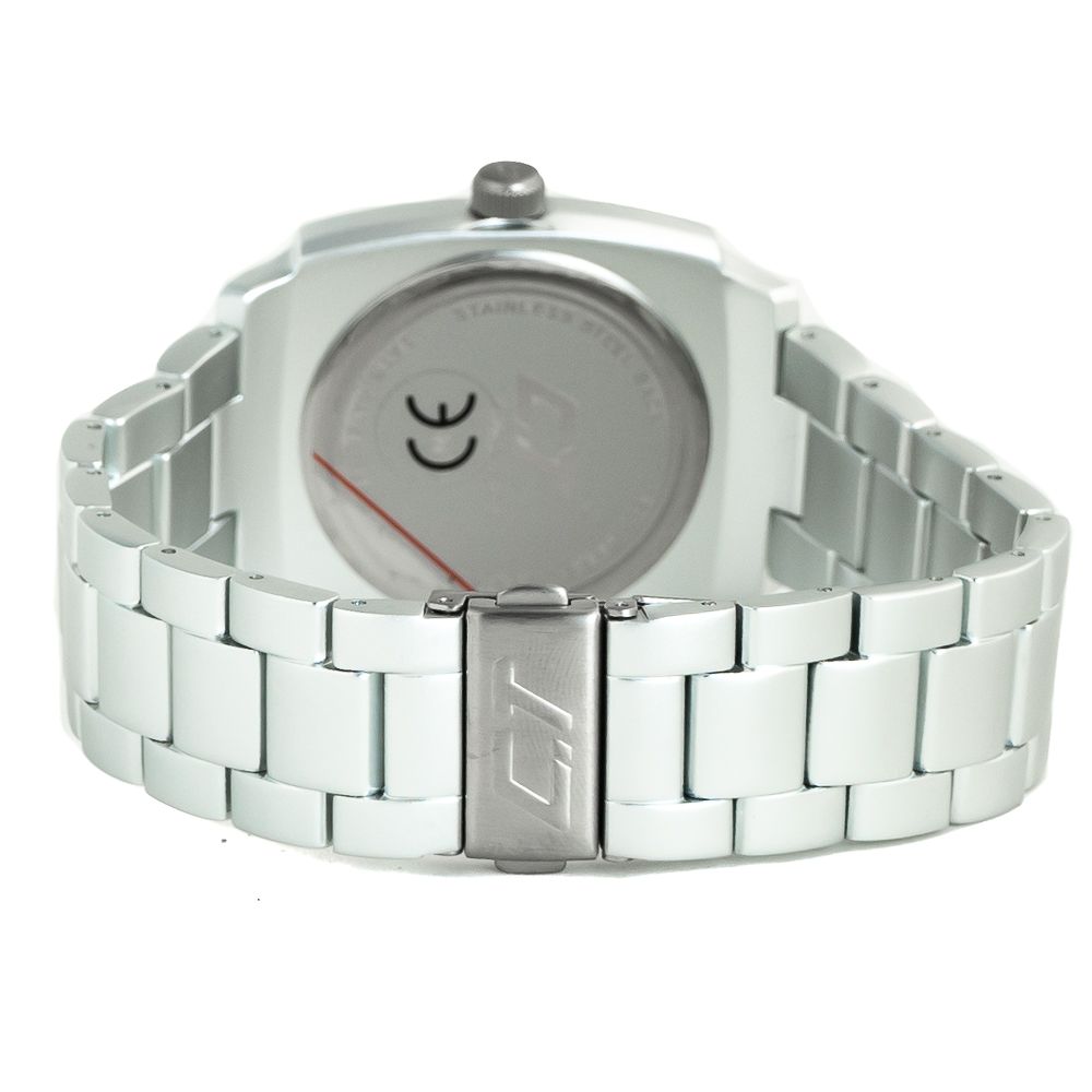 Chronotech Silver Stainless Steel Dress Watch - Image 2