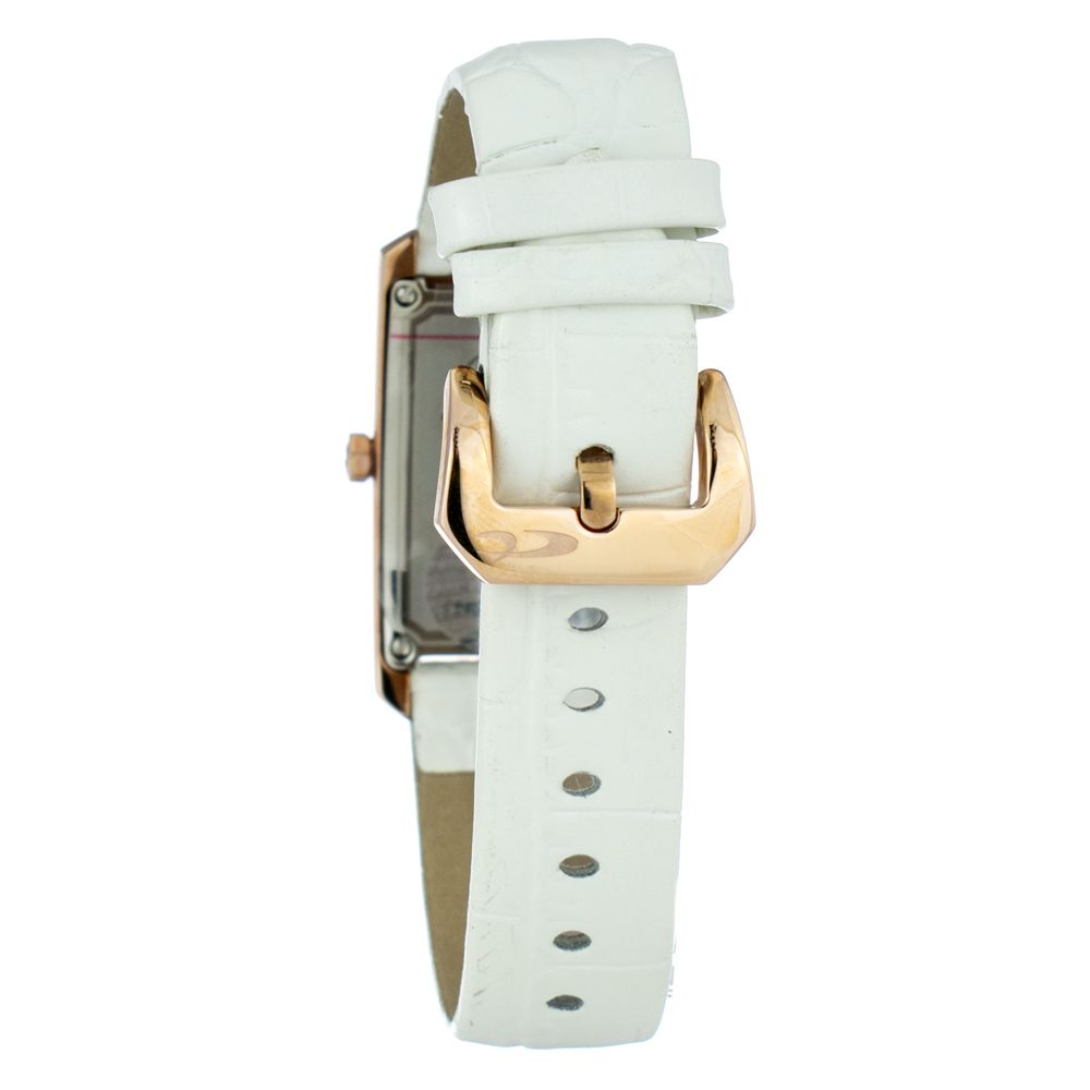 Chronotech White Leather Watch - Image 2