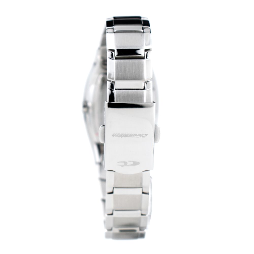 Chronotech Silver Stainless Steel Dress Watch - Image 2