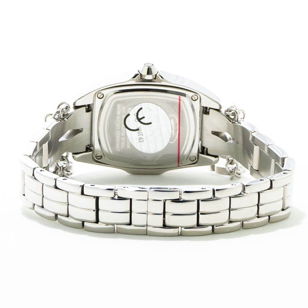 Chronotech Silver Stainless Steel Bracelet Watch - Image 2