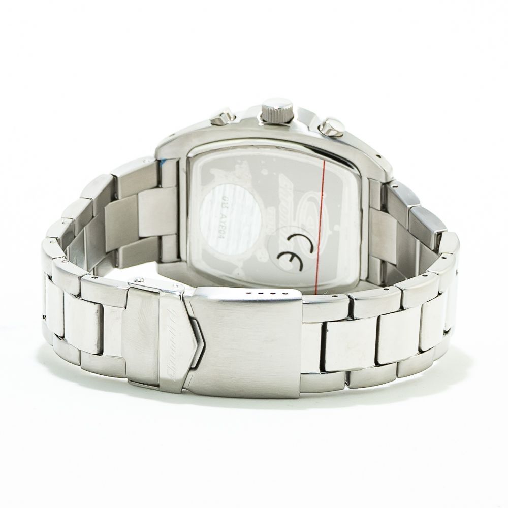 Chronotech Silver Stainless Steel Bracelet Watch - Image 2