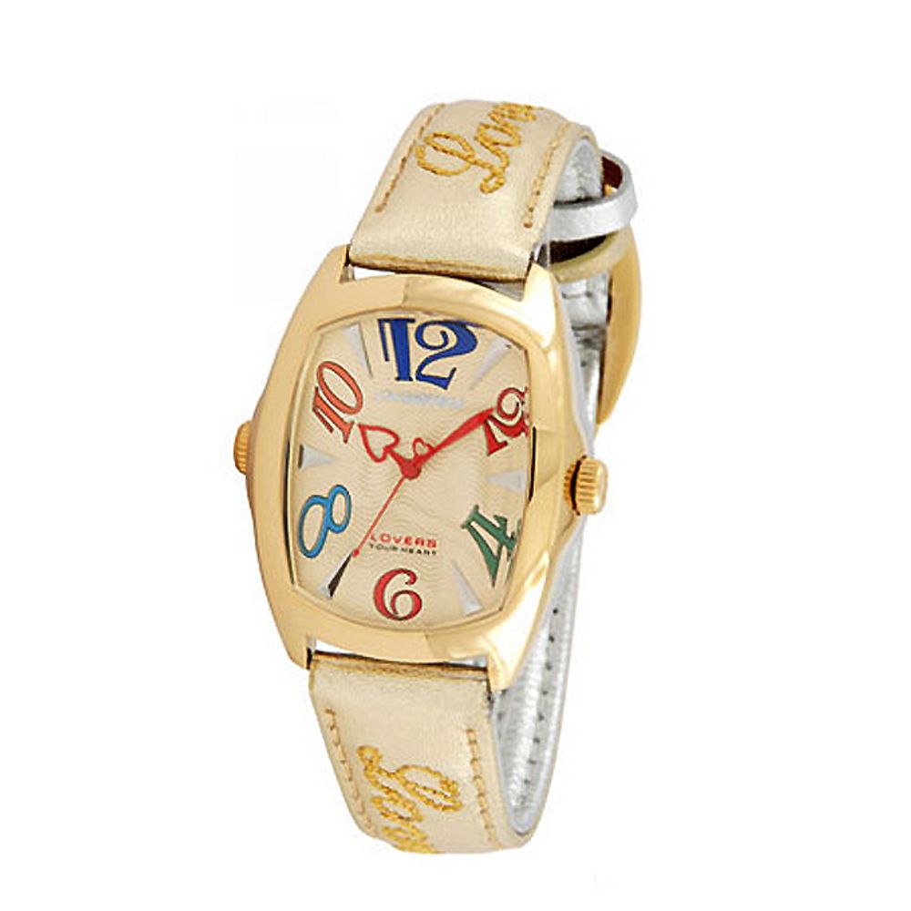 Chronotech Gold Leather Watch - Image 2