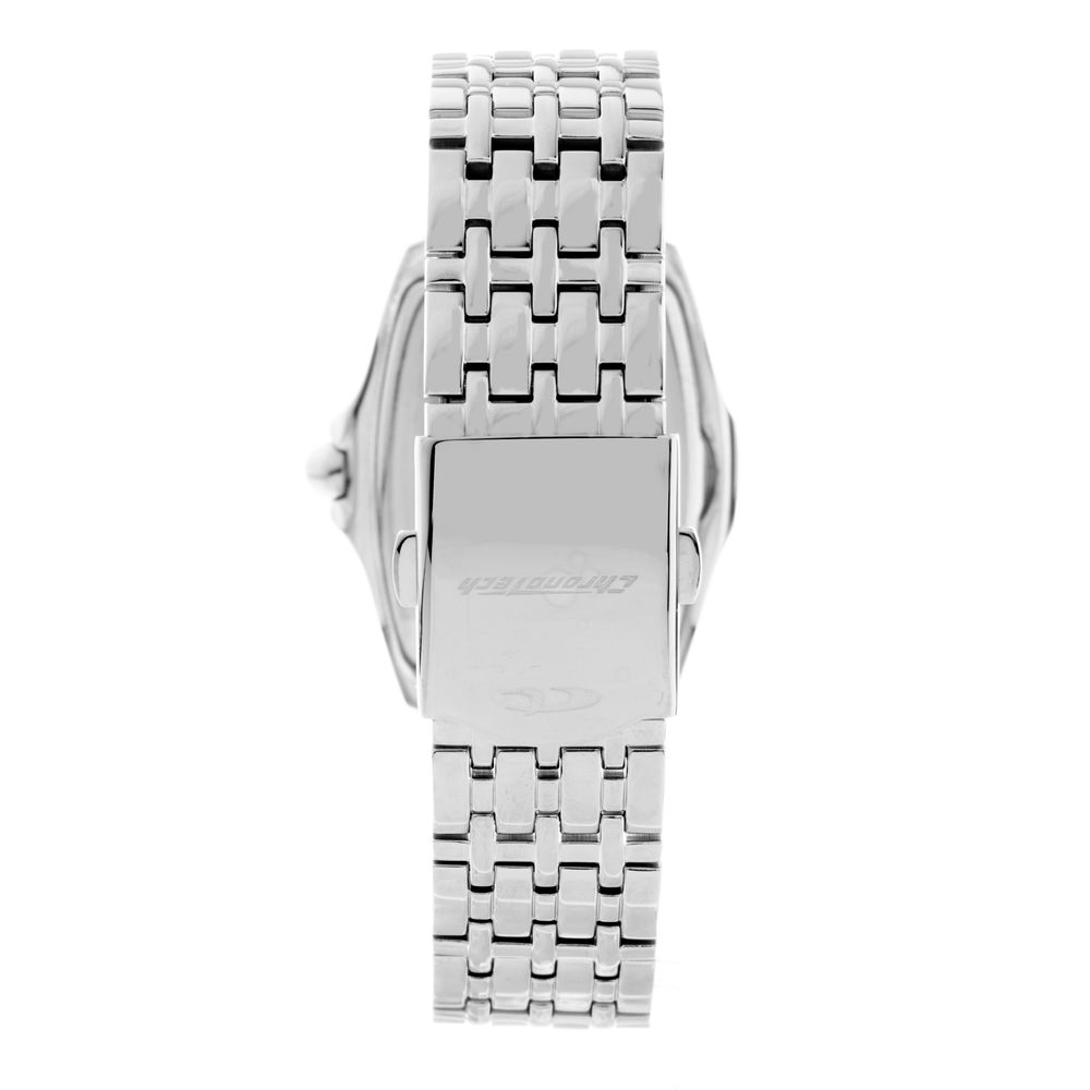 Chronotech Silver Stainless Steel Dress Watch - Image 2